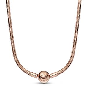 Pandora Moments Snake Chain 14k rose gold-plated halsband 382234C00 main product photo
