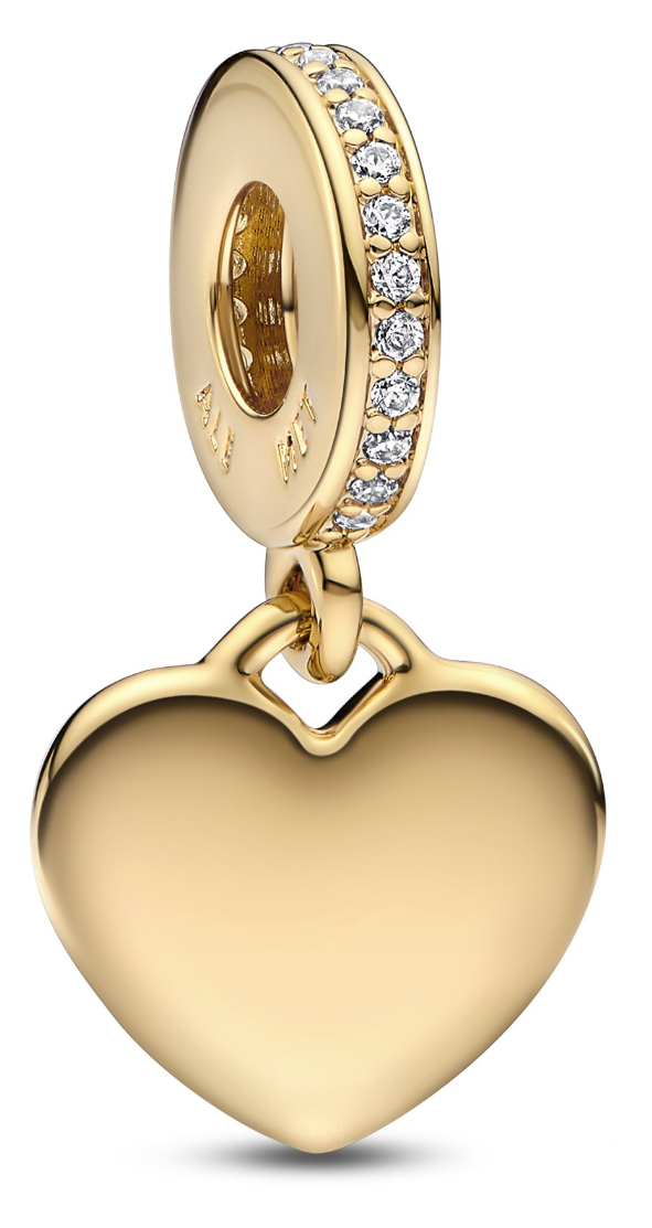 Pandora Moments Engravable Heart Tag berlock 768761C01