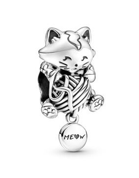Pandora Kitten & Yarn Ball berlock 799535C00
