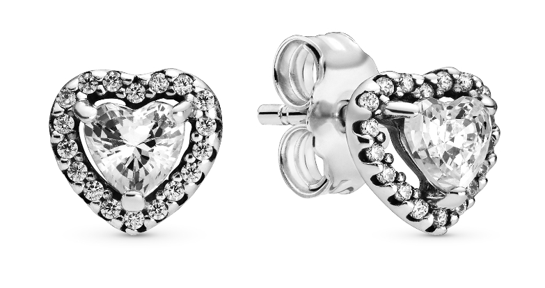 Pandora Timeless Elegance Elevated Hearts örhängen 298427C01