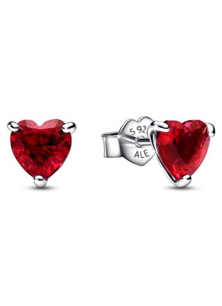 Pandora Timeless Red Heart hjärtörhängen 292549C01