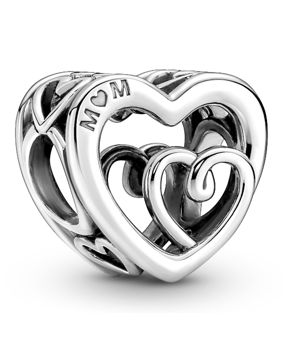 Pandora Moments Entwined Infinite Hearts Sterling silver berlock 790800C00