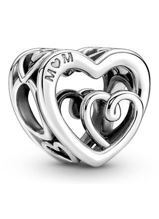 Pandora Moments Entwined Infinite Hearts Sterling silver berlock 790800C00