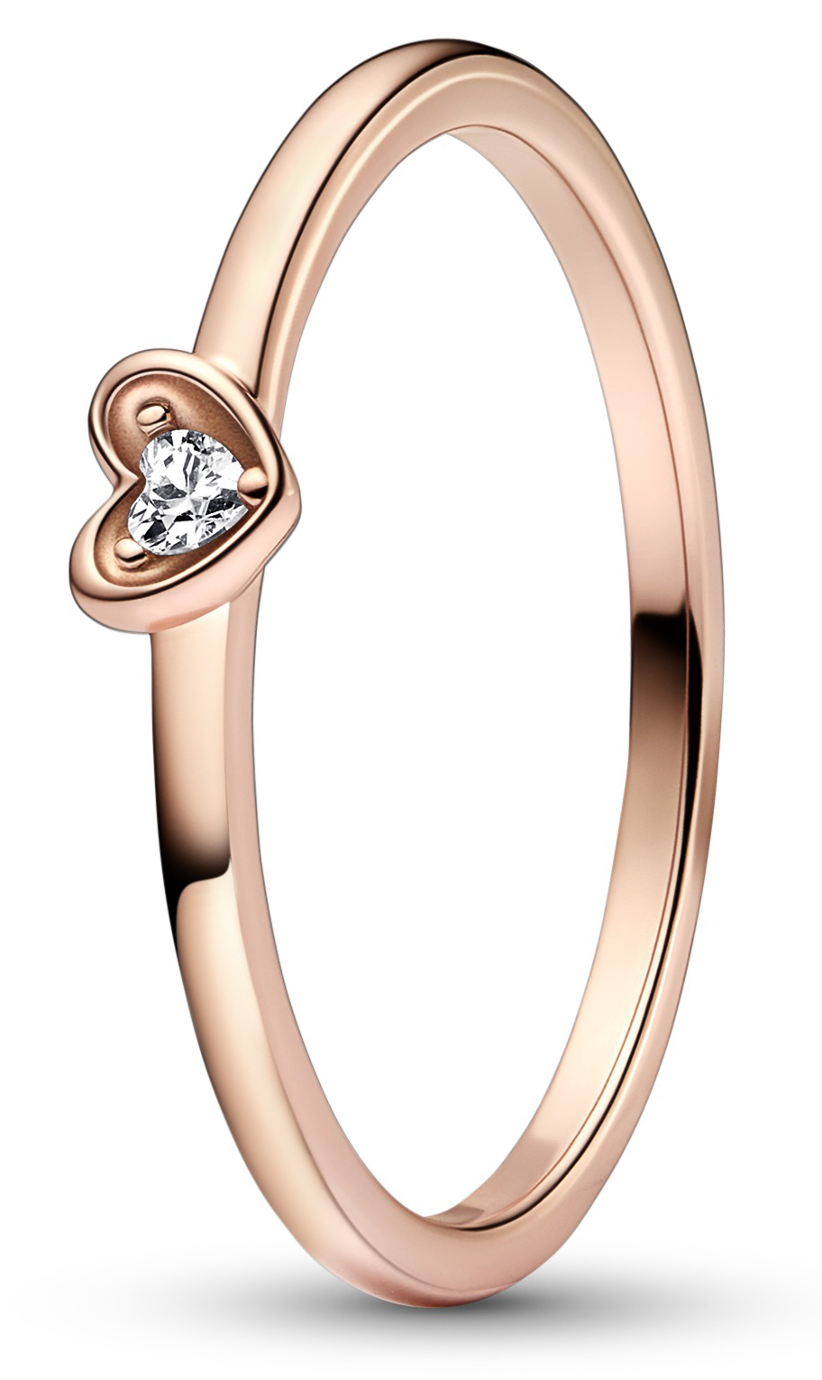 Pandora Moments Ring Stackable Radiant Heart ring 182495C01
