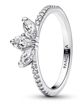 Pandora Timeless Ring Stackable Sparkling Herbarium Cluster ring 192392C01