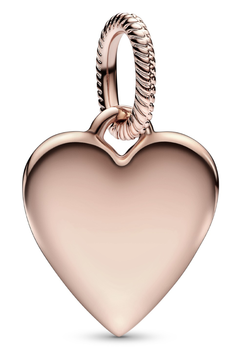Pandora Moments Engravable Heart Tag Pendant berlock 388914C00