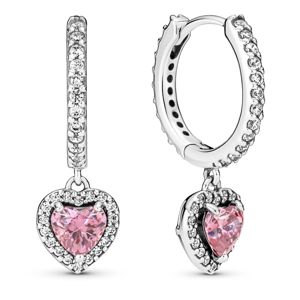 Pandora Timeless Sparkling Halo heart örhängen 291445C01 main product photo