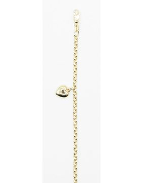 Hjärtarmband i 14K guld 18 cm PAPUSY/18