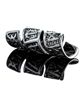 Northern Viking Jewelry Long Rune skäggsmycke NVJHE006