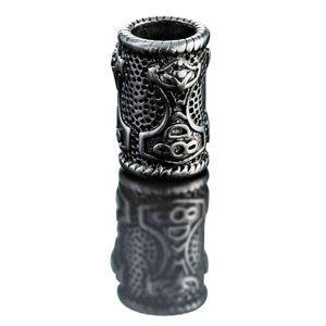 Northern Viking Jewelry Thor's Hammer skäggsmycke NVJHE011 5mm main product photo