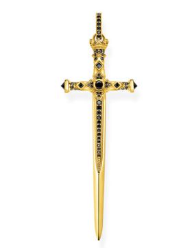 Thomas Sabo berlock sword gold PE817-177-11