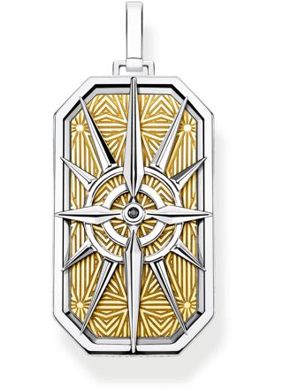 Thomas Sabo Compass Star guld hängsmycken PE868-849-7