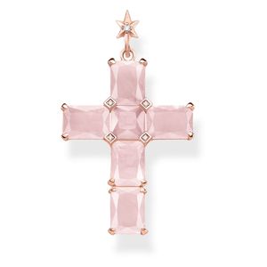 Thomas Sabo Cross Pink Stones berlock PE890-417-9 main product photo