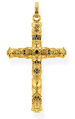 Thomas Sabo berlock cross gold PE909-414-39