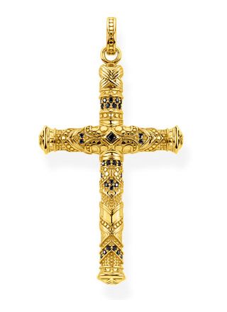 Thomas Sabo berlock cross gold PE909-414-39