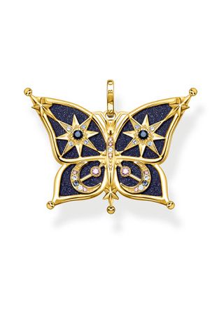 Thomas Sabo berlock butterfly star & moon gold PE929-963-7