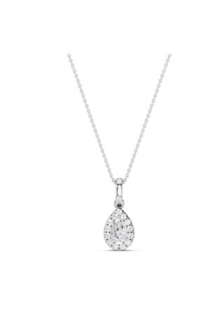 Midem Amsterdam diamanthänge 0.25ct vitt guld