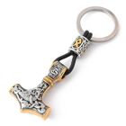 Lykka Viking Mjölnir silver and gold stålnyckelring