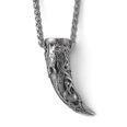 Lykka Viking tooth stålhalsband 60 cm
