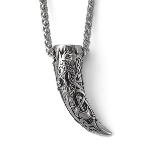 Lykka Viking tooth stålhalsband 60 cm  main product photo