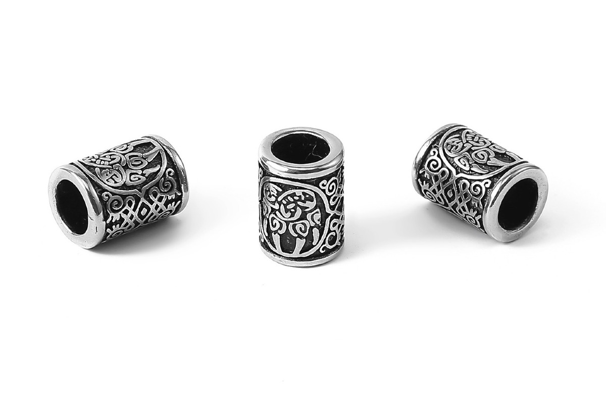 Lykka Viking bear paw skäggsmycke 