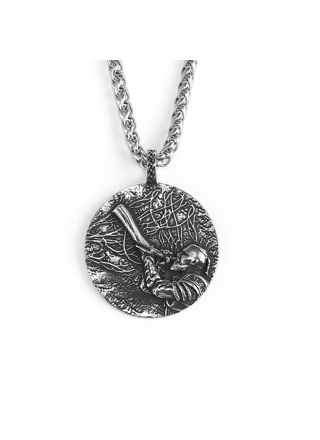 Lykka Viking Gjallarhorn stålhalsband 60cm VN626