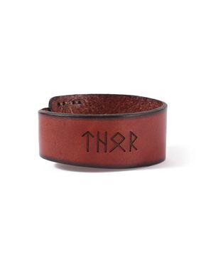 Lykka Viking läderarmband Thor 18/20/22 cm