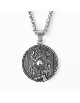 Lykken Viking stålhalsband Fenrir 60 cm
