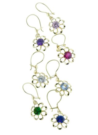 Örhänge i 14k guld PK2-31 / varierande färger