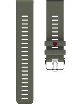 Polar Grit X grön silikonarmband 22mm 91082601