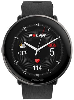 Polar Ignite 3 Titanium Black Silicone