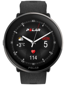 Polar Ignite 3 Titanium Black Silicone