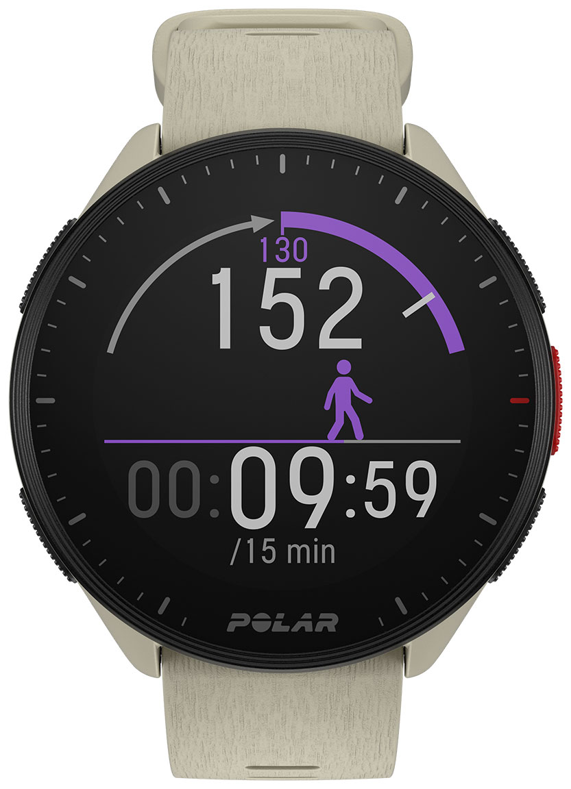 Polar Pacer Cloud White