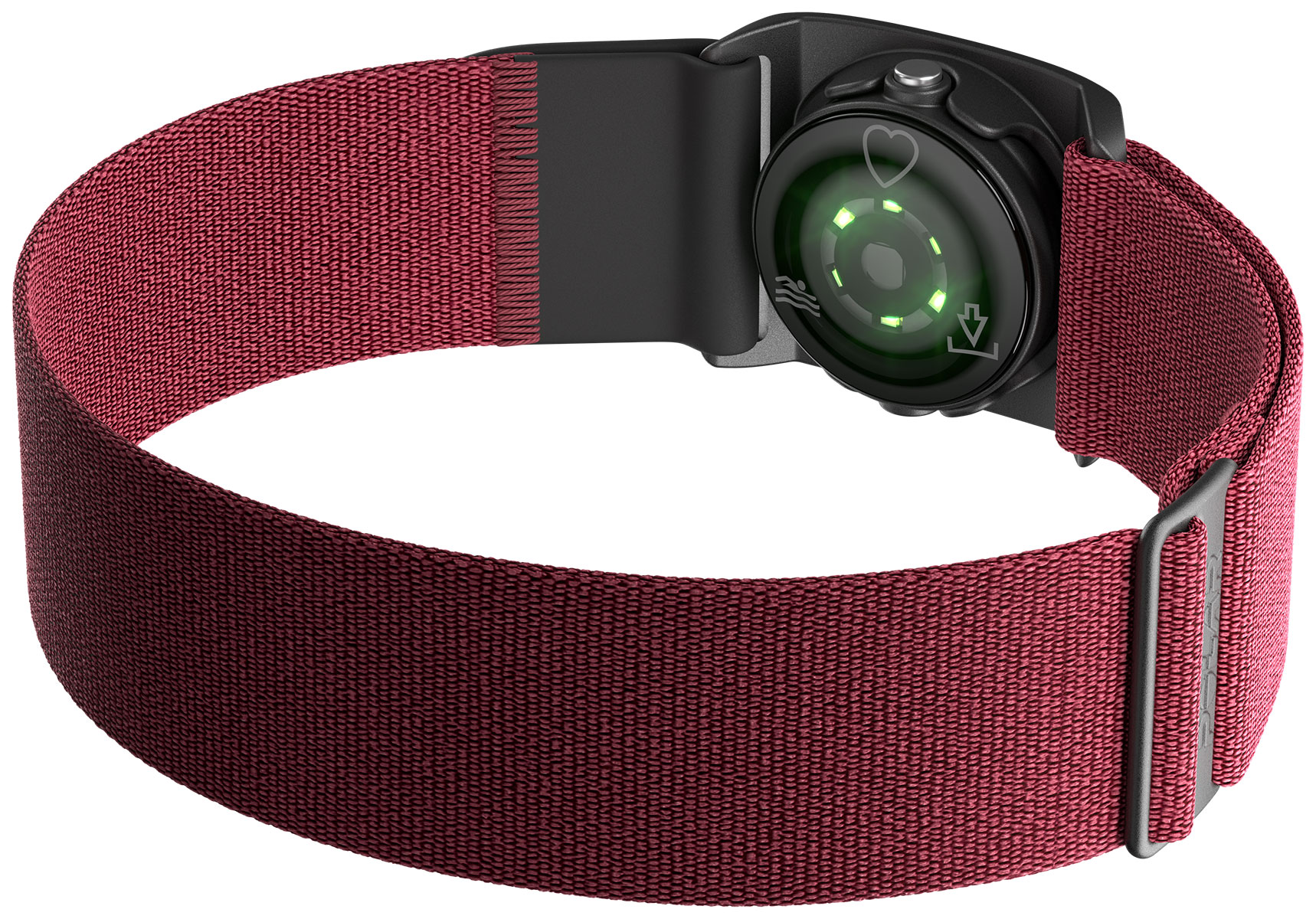 Polar Verity Sense optisk pulssensor röd M-XXL