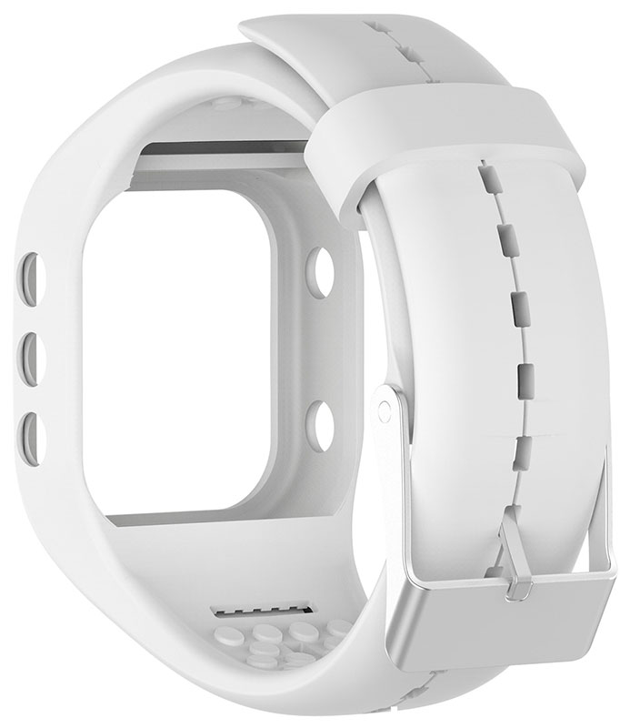 Tiera Polar A300 vit silikonarmband