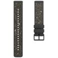 Polar Ignite 2 mörkgrå fluoroelastomer-kristallarmband 91085642