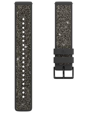 Polar Ignite 2 mörkgrå fluoroelastomer-kristallarmband 91085642