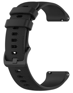 Tiera Polar Vantage M och M2 klockarmband Svart silikon