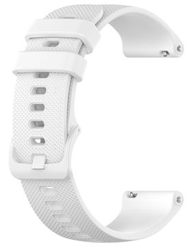 Tiera Polar Vantage M och M2 klockarmband vit silikon
