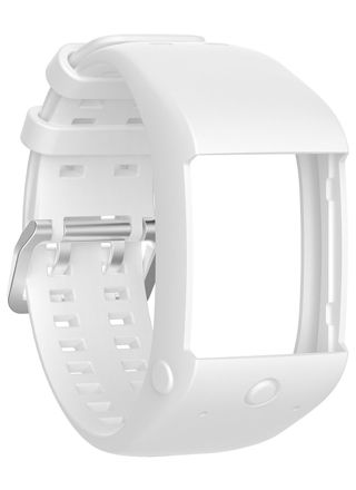 Tiera Polar M600 vit silikonarmband