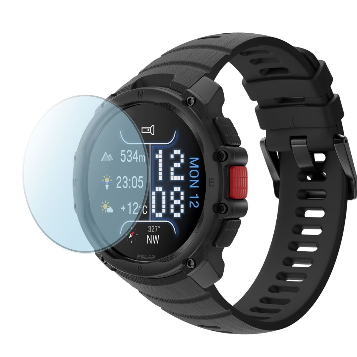 Skärmskydd för Polar Street X