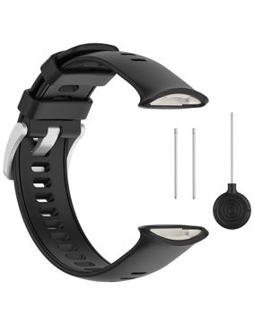 Tiera Polar Vantage V2 Svart klockarmband silikon