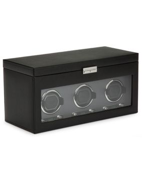 WOLF Viceroy Triple Watch Winder with Storage 456302