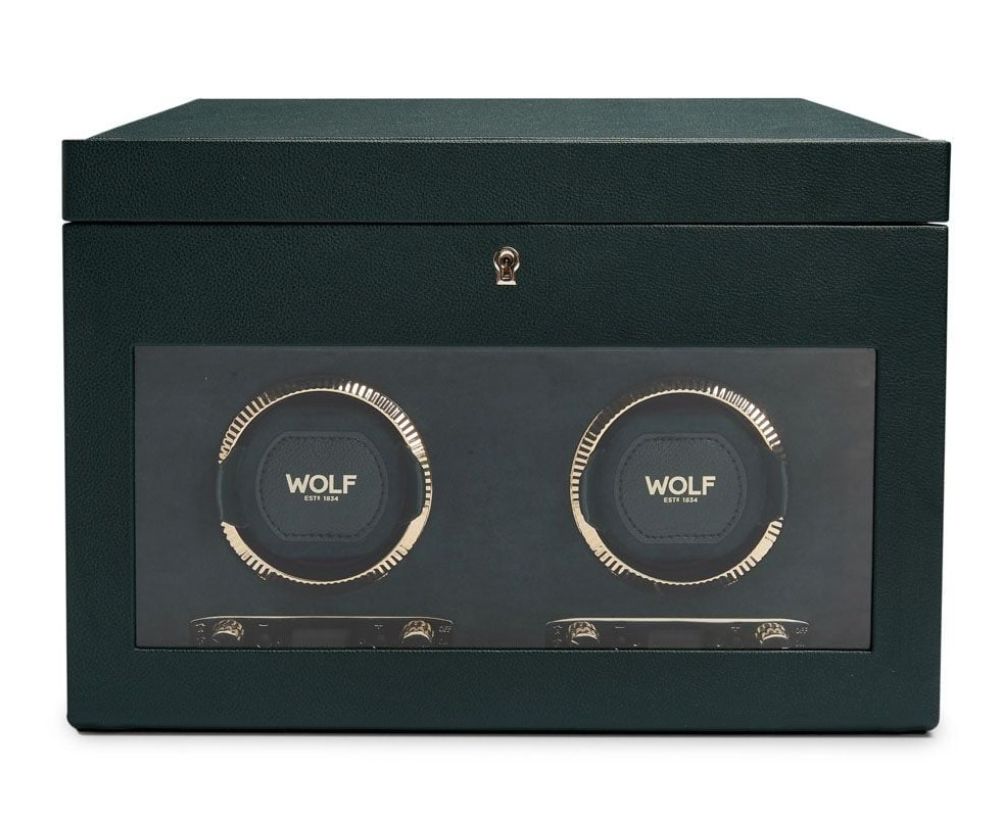WOLF British Racing 2 klockor watch winder klockuppdragare 792241