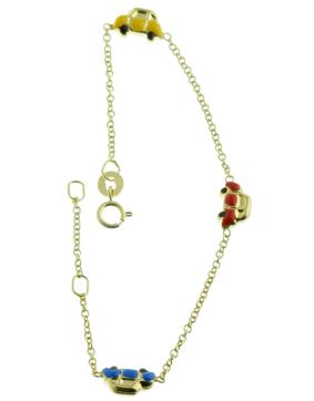 Armband för barn 14k guld RAK6/13.5-15