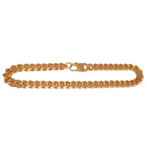 Bosie guldfärgat satinborstat pansararmband 6mm SBB-6G-SAT-H main product photo