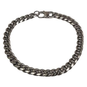 Bosie grått satinborstat pansararmband 6mm SBB-6S-SAT-H main product photo