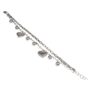 Bosie ankelkedja hjärta STSL2243ST main product photo