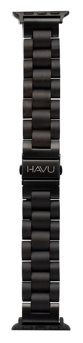 HAVU Apple Watch armband ebenholts (42/44/45/49 mm)