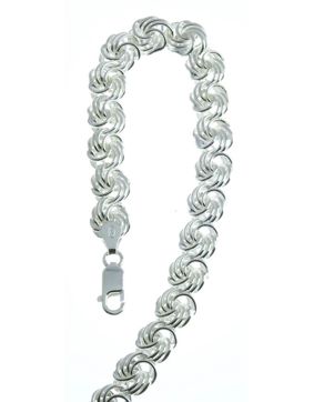 Halsband Rosetta 925 Sterling Silver 10mm ROSE100